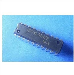 直插 74LS245 八同相三态总线收发器 DIP-20