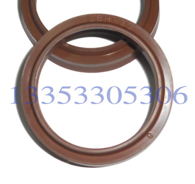 氟胶DHS/LBH100*110/105*115*6/8油缸气缸防尘氟胶棕色尘封耐高温