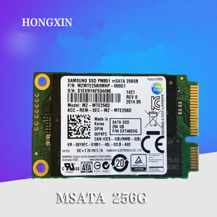 Samsung/三星MZ-MTE2560 256G SATA3 MSATA笔记本电脑SSD固态硬盘