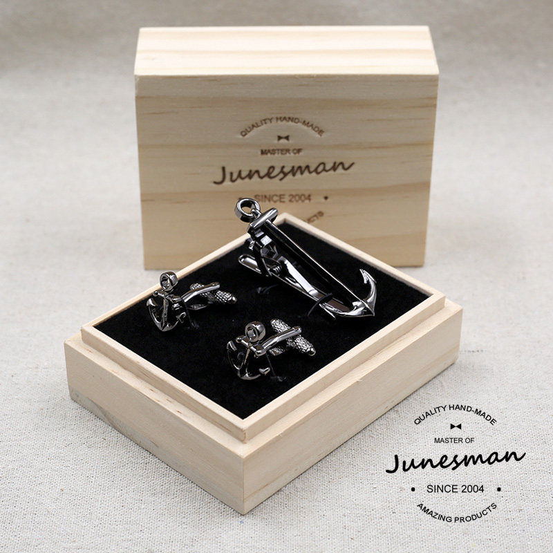 June man quality finished product manual Carved French Cufflinks Tie clips suit Diablo"Heart afar"in the Accessories/Leather belt/Hat/Muffler , Cufflink  category - from Buy2taobao.com to provide professional Taobao agent buy service