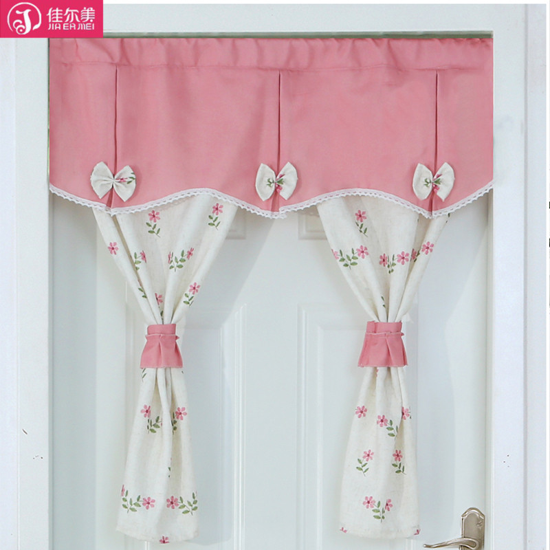 布艺门帘半帘 家用卧室厨房隔断帘玄关风水开运门帘田园成品包邮在类目 居家布艺, 窗帘门帘及配件, 门帘中 - 来自Buy2taobao.com提供专业的淘宝代购服务