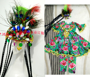 精品高档全身绣珠套装 高档精品维吾尔族舞蹈 饰品19 鸿舞衣