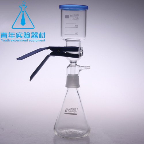实验用品  玻璃仪器 优质 砂芯过滤装置 250ml 活动抽滤装置