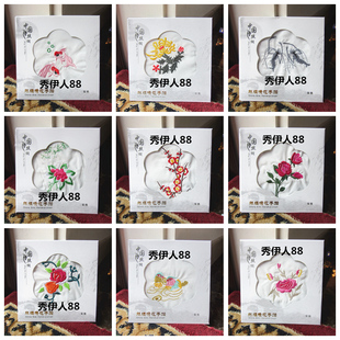 苏州丝绸小手帕绣花手帕手绢苏杭州旅游纪念品出国送外国友人