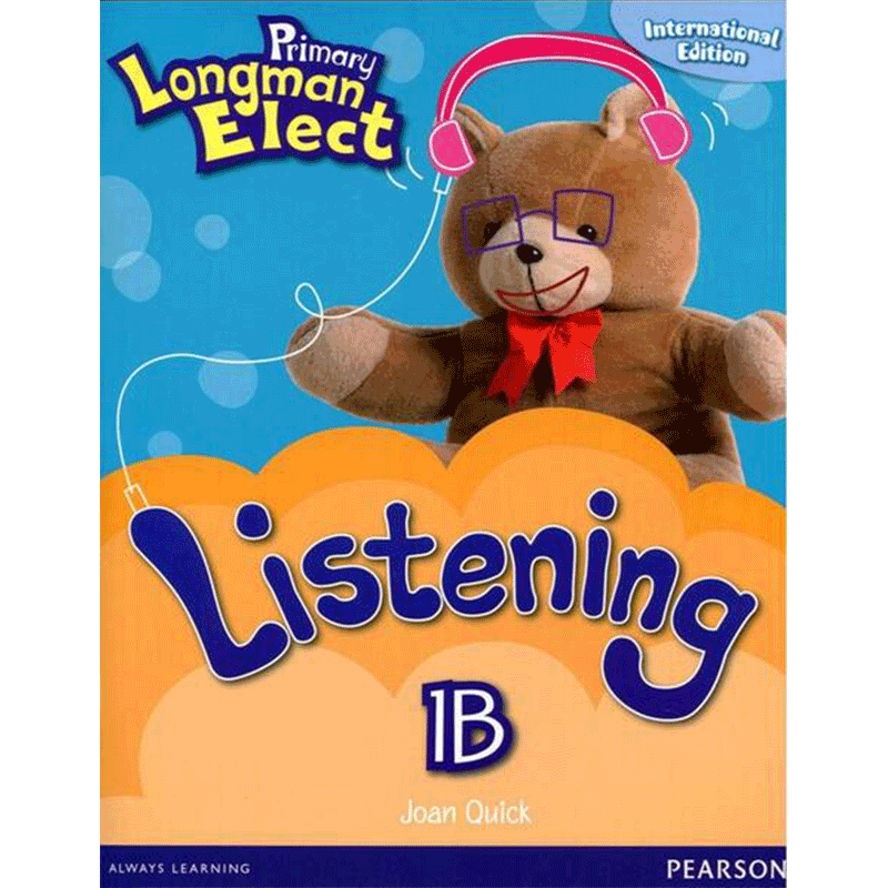 原版进口培生朗文小学6-12岁英语教材 Primary Longman Elect Listen 1B 听力练习