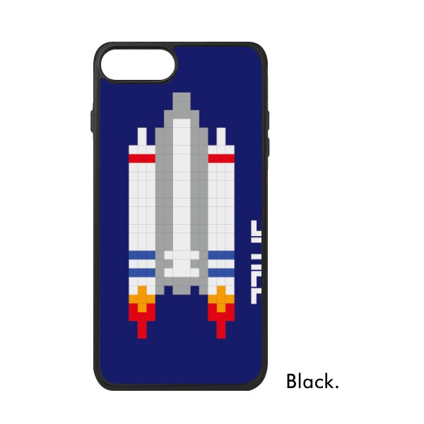 适用于iPhone太空船双头火箭像素Xr手机壳max保护套678plus硅胶11