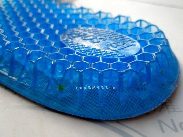 新品包邮蜂窝气垫鞋垫PU硅胶软弹减震隐形内增高鞋垫男女式可裁剪