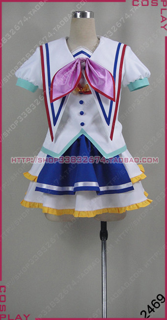 2469 cosplay服装lovelive Sunshine 青空 打歌服 樱内梨子 新品图片