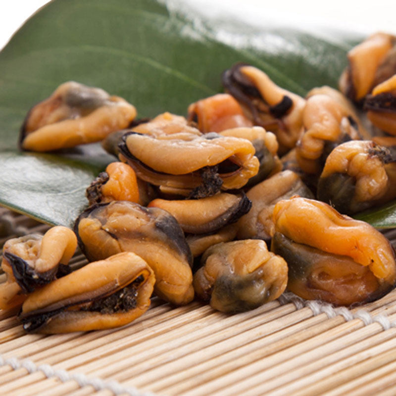 宁波象山野生淡菜干海虹肉图片