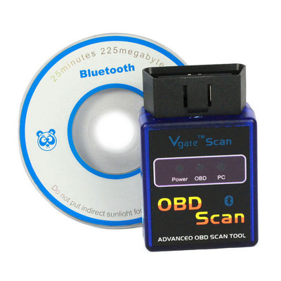 ELM327 Bluetooth OBDII obd2蓝牙汽车检测仪Vgate OBD Scan 327