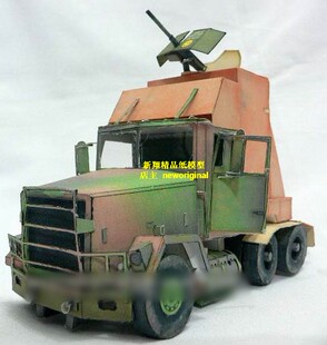 美国M915机枪卡车汽车模型