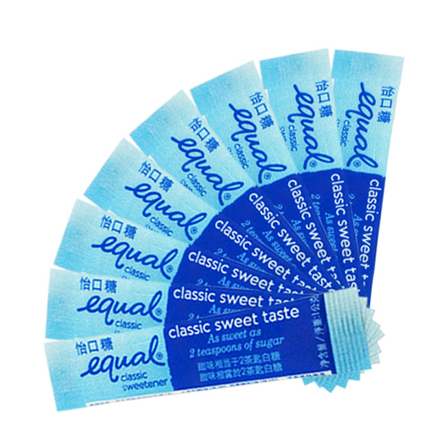 EQUAL怡口糖 咖啡专用代糖 低卡路里健康糖白糖包 1g 1包