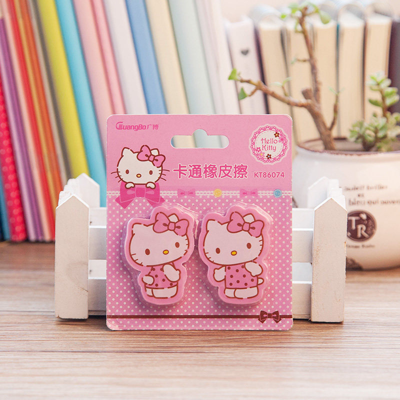 Extensive Hello kitty Cartoon eraser examination to work in an office study Draw painting Modification Eraser 2in the Electronic Dictionary/Electronic paper book/Stationery , Everyday school supplies , Eraser  category - from Buy2taobao.com to provide professional Taobao agent buy service