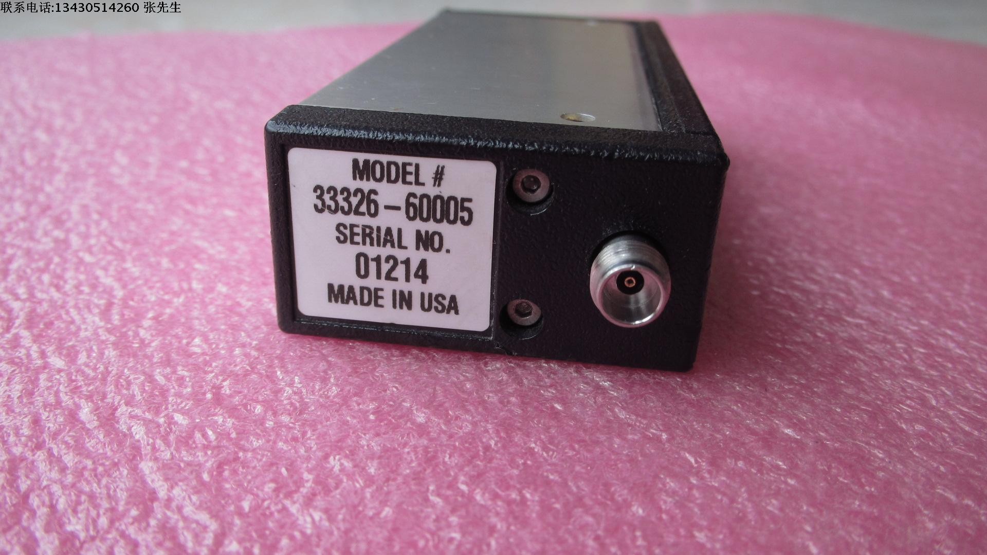 33326-60005 Agilent 50GHz 90dB 10dB SPDT 15V程控电控衰减器