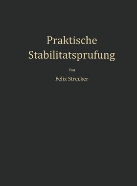 【预订】Praktische Stabilitatsprufung: Mitte...