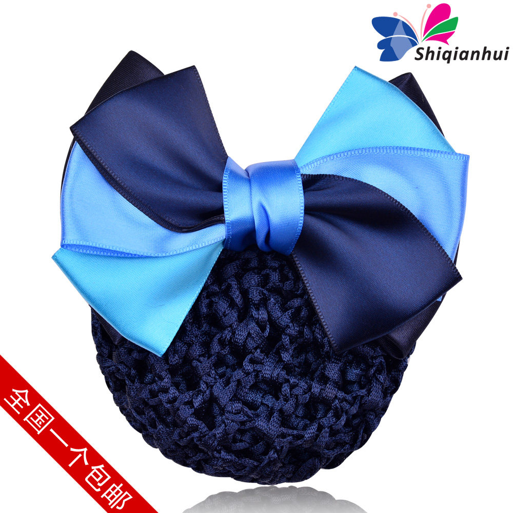 空姐酒店餐饮护士职业头花网兜银行工作发网发夹双蝴蝶结盘发发卡,饰品/流行首饰/时尚饰品新,发饰,淘宝优惠券,粉丝福利购,淘宝优惠卷