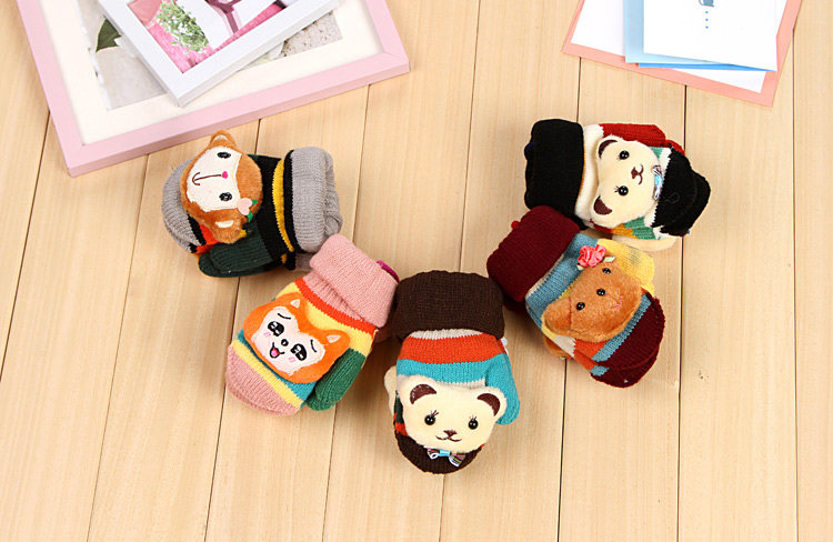 Gants pour enfants en de laine - Ref 2147811 Image 1