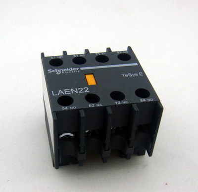 原装正品 施耐德 辅助触头 二开二闭 LA1 DN22 LAN22 辅助触点