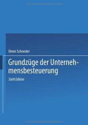 【预售】Grundzuge Der Unternehmensbesteuerung