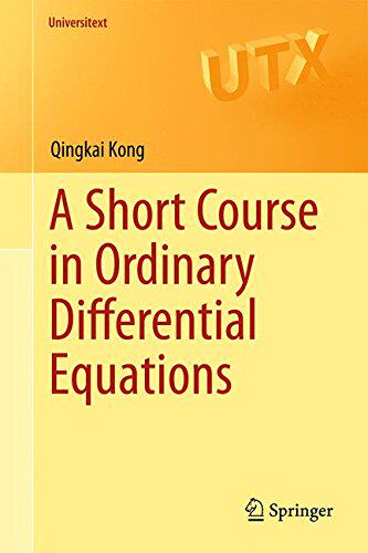 【预订】A Short Course in Ordinary Different...