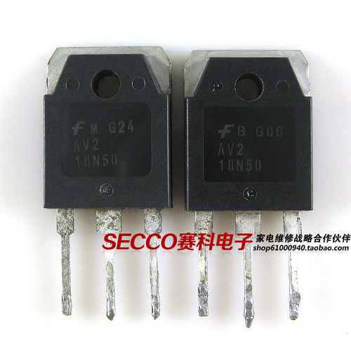 〖原装拆机〗18N50 AV2-18N50 FQA18N50 MOS场效应管 电子元器件