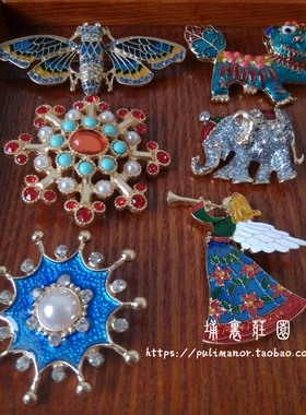 复刻金蝉母亲节礼物胸针送妈妈