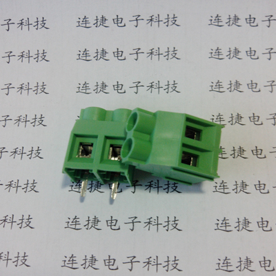 DG636/KF7620-7.62mm 2P3P可拼接 PCB接线端子绿色端子凤凰端子