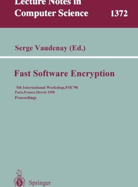 【预订】Fast Software Encryption: 5th Intern...