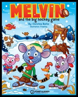 【预售】Melvin and the Big Hockey Game (Softcover)