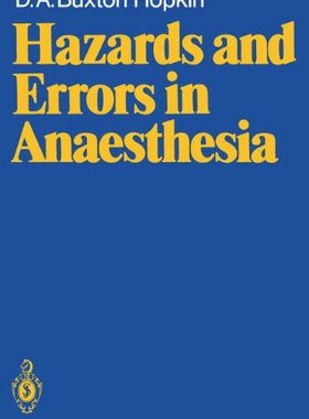 【预订】Hazards and Errors in Anaesthesia