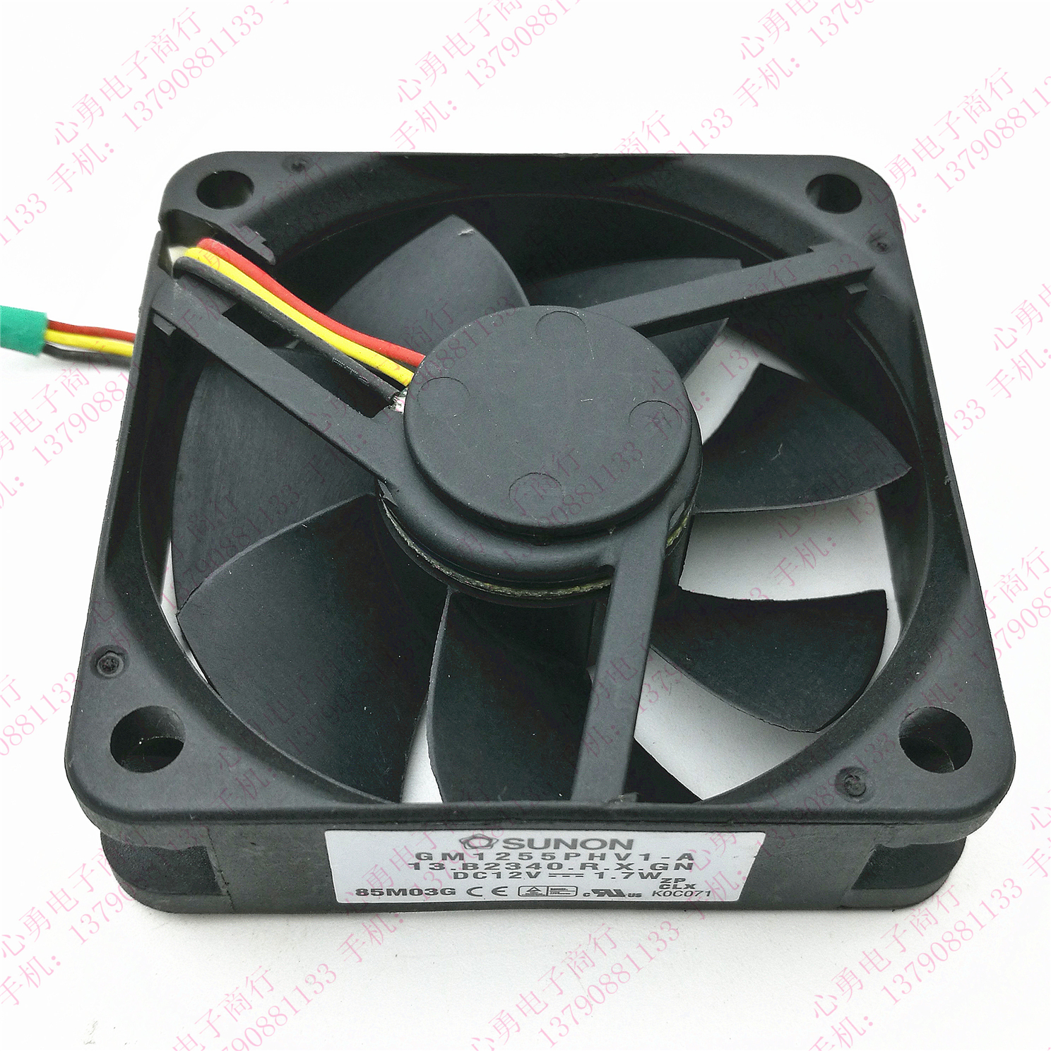 建准 GM1255PHV1-A 12V 1.7W 5515 戴尔投影机仪4210x 散热风扇