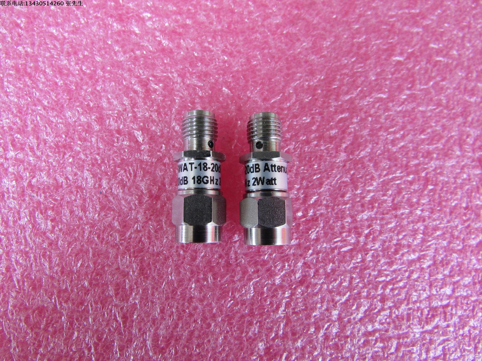 DC-18GHz  2W SMA 射频微波同轴固定衰减器 1 - 30dB 可选