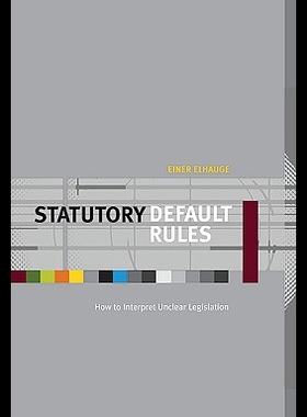 【预售】Statutory Default Rules: How to Interpret Unclear