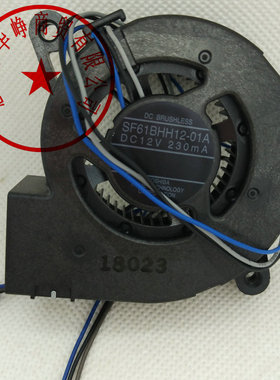 全新原装SF61BHH12-01A 6018 12V 230mA 投影机散热风扇HZDO 6CM