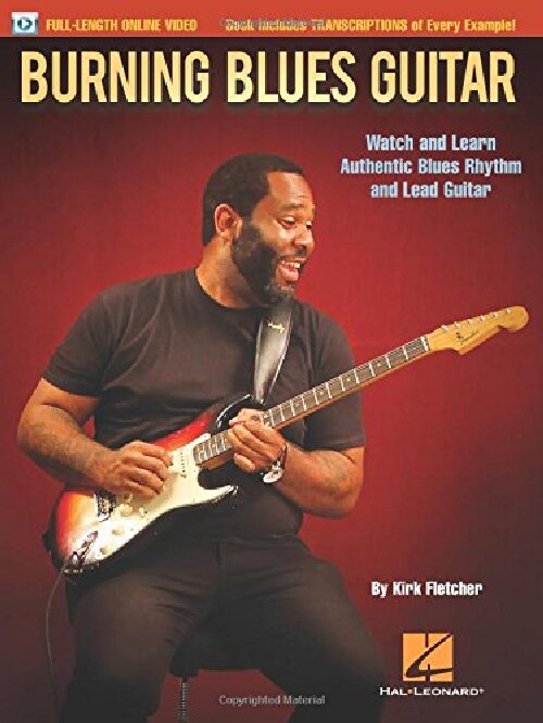 【预订】Burning Blues Guitar: Watch and Lear...