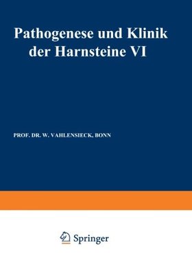 【预订】Pathogenese Und Klinik Der Harnstein...
