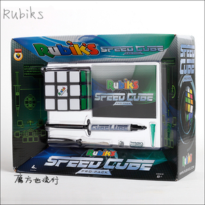 新品鲁比克3阶魔方 rubiks三阶魔方 盒装 进口3阶魔方 免贴纸