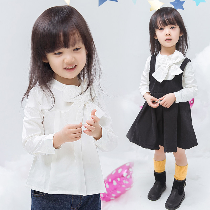 Chemise fille à manche longue - Ref 2085413 Image 1