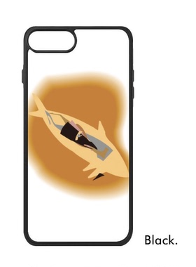 适用于iPhone鱼抽象动物Xr手机壳max保护套678plus硅胶11