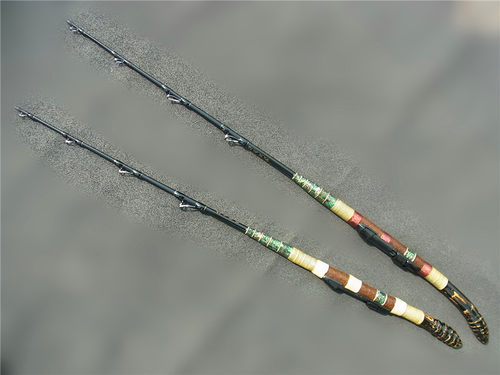 秋田工坊.罗汉竹筏竿.金古系列.1.2米.筏竿.双竿梢.微铅