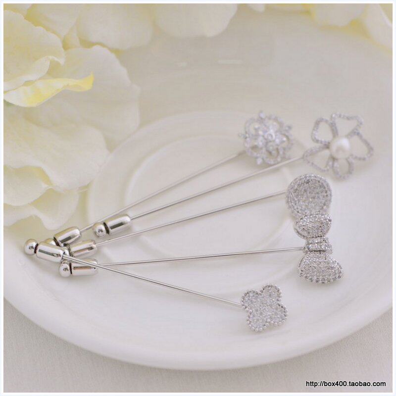 Broche en Zircon diamant - Ref 1178483 Image 1