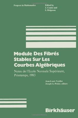 【预售】Module Des Fibres Stables Sur Les Courbes Alge...