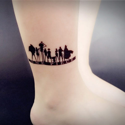 【女仆TATOO】097海贼王全人物周边 防水持久 24包邮 H0001