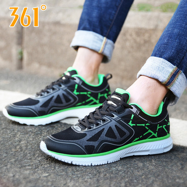 带3M反光 361度 透气减震 男式跑鞋 优惠券折后￥119包邮（￥149-30）2色可选