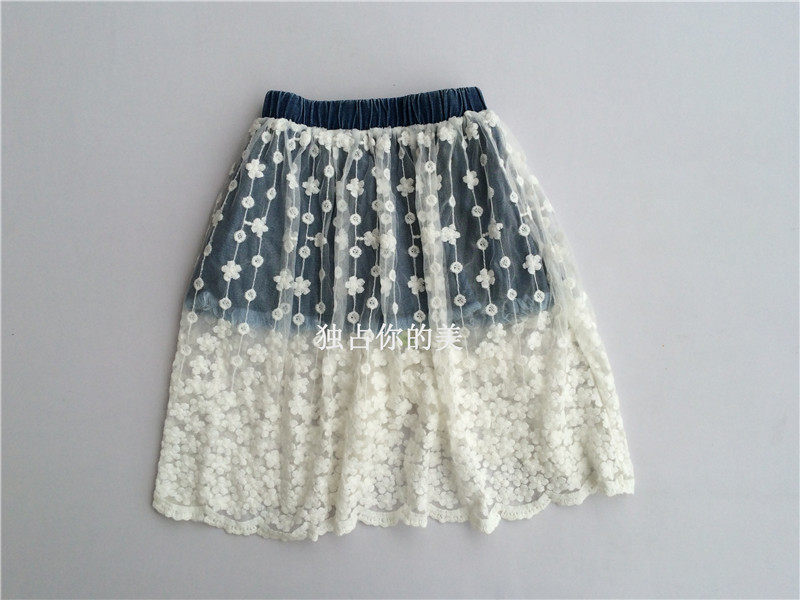 Jupe fillette en coton - Ref 2052456 Image 1