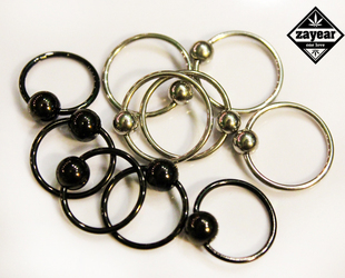 雷鬼摇滚punk朋克时尚街舞嘻哈钛钢男女款男士黑色耳钉耳环鼻环