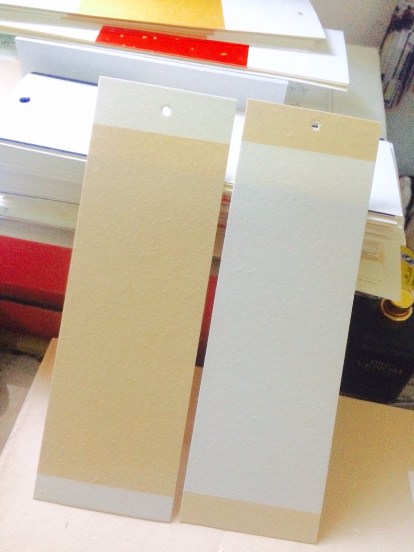 宣纸书签书法小楷新款个性粉彩水纹泥金等宣纸手工工艺创作绘画