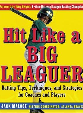 现货 Hit Like a Big Leaguer: Batting Tips, Technique
