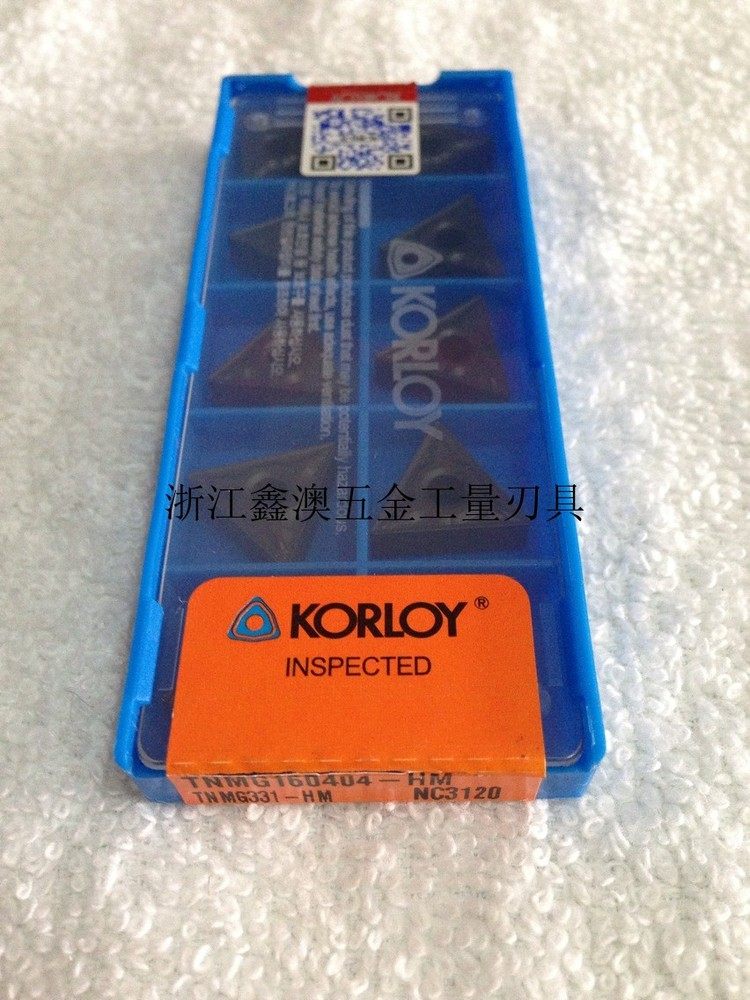 韩国克洛伊Korloy数控刀片 TNMG160404-HM NC3120