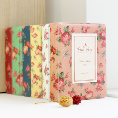 包邮玫瑰花朵mini7s mini8 mini25 mini90相册 拍立得相册64入
